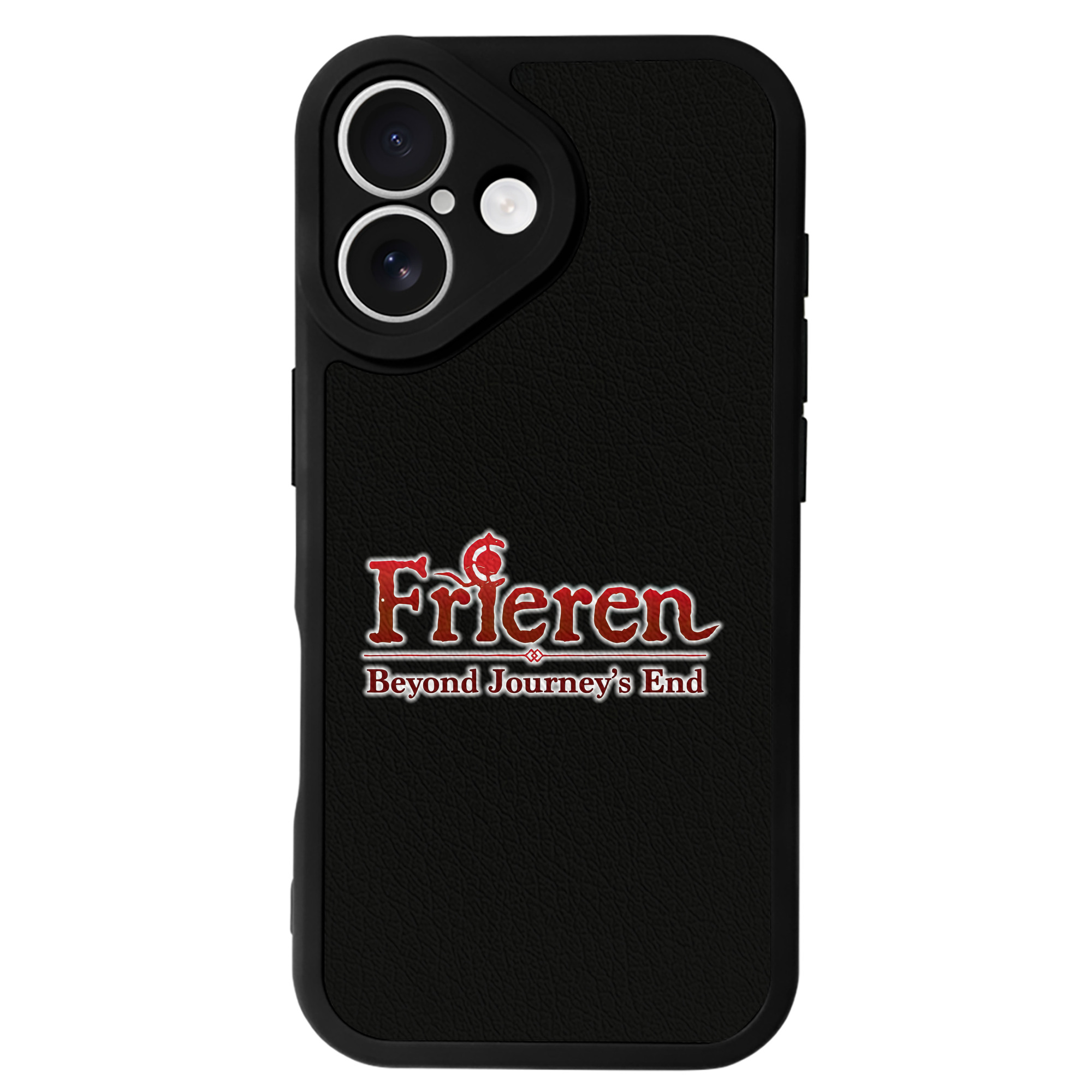 （画像用） 葬送のフリーレン Frieren 【iPhone 16シリーズ対応】シリコンスマホケース（レザー調） 材質：シリコン